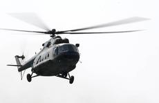 Вертолет упал в Ленинградской области