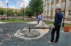 У ДК на севере Волгограда восстановят покрытие на площадках, повреждённое вандалами