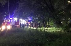 При пожаре в Волжском есть пострадавшие