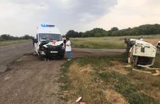 Травмы головы и грудной клетки: подробности о 4 пострадавших в аварии со «скорой» под Волгоградом