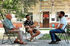 Ургант и Познер приехали в Волгоград в поиске героев для фильма