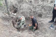 В Ростовской области неизвестные разграбили неучтенное воинское захоронение