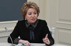 Матвиенко высказалась о насильственной вакцинации от COVID-19