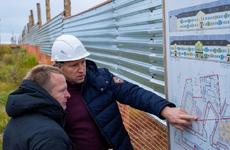 Губернатор НАО оценил ход строительства школы-сада в Нельмином Носе