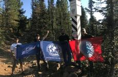 В южном Прибайкалье установили верстовой столб с QR-кодом