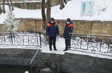 В крещенскую ночь у купелей в Ставрополе будут дежурить медики и спасатели