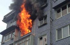 Из-за пожара в Ростове эвакуировали 40 человек из многоэтажки 1 января в 2022 году