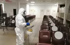 В Ленобласти усиливается санитарная обработка помещений