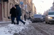 «Желтый» уровень опасности объявили в Петербурге из-за грядущего снегопада