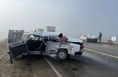 При лобовом столкновении автомобилей на Ставрополье погиб один человек, трое попали в больницу