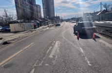 В Воронеже полицейскими устанавливаются обстоятельства ДТП, в результате которого пострадало два человека
