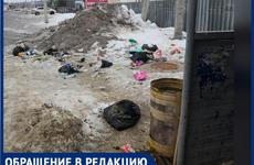 В Волгограде в частном секторе не вывозят мусор с прошлого года: видео