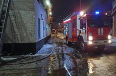 В Ставропольском троллейбусном парке произошёл пожар