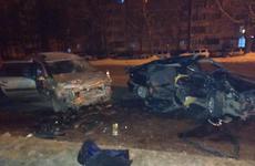 В Ставрополе при лобовом столкновении машин погиб один из водителей