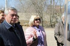 В ходе рабочей поездки в Таганрог губернатор Василий Голубев посетил Троицкую крепость