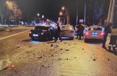 Последствия пьяного ДТП с такси показали воронежские полицейские