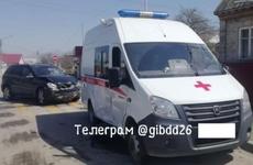 На Ставрополье из-за наглого водителя иномарки перевернулась «скорая помощь»