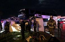 Больше десятка человек попали в больницу после ДТП с автобусами на трассе под Воронежем