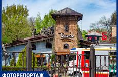 В Ростове-на-Дону загорелся ресторан Тамада на площади 300 кв. метров 27 апреля