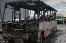 Пассажирский автобус полностью сгорел в жутком пожаре на М-4 «Дон»