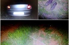 В Волгоградской области подозреваемые в попытке украсть электропровода при бегстве оставили ботинки и авто