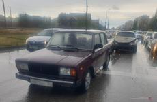 В Волжском Лада Ларгус сбила мотоциклиста