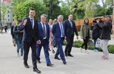 Фестиваль духовых ассамблей в обновленном «Орленке» посетил мэр Воронежа Вадим Кстенин