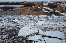 На Большой Печоре произошёл выход головы ледохода в Печорскую губу