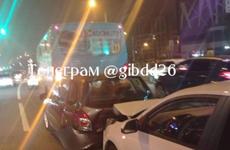 В Ставрополе 3 мая закончилось тройным ДТП с автобусом №48