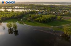 Обводнение Волго-Ахтубинской поймы сняли с высоты птичьего полета