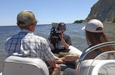 Под Волгоградом ОТР снимает фильм о главной дороге России