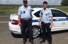Воронежские полицейские провезли захворавшую бабушку через многокилометровый затор в больницу