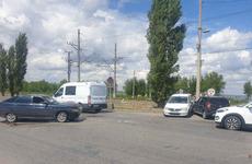 В Волжском внедорожник протаранил маршрутку: трое пострадавших