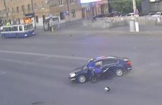 В центре Волгограда в ДТП пострадали 2 человека